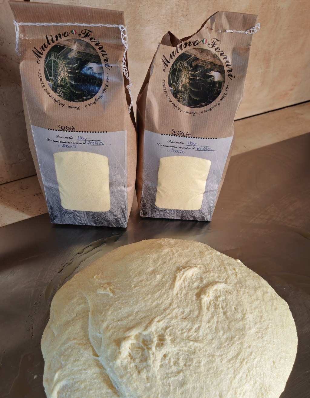 IMPASTO DI SEMOLA&nbsp;RIMACINATA